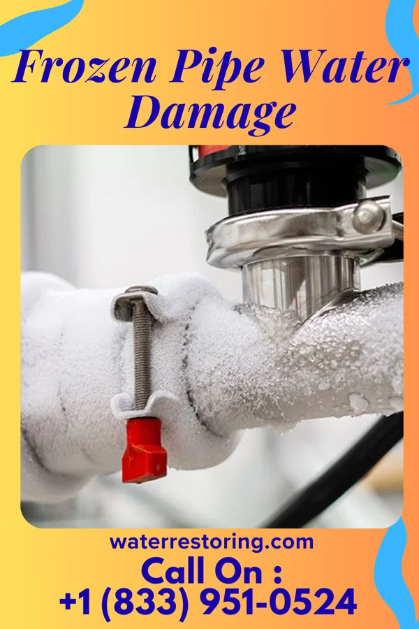 Frozen Pipe Water Damage in Bear Creek Village, PA